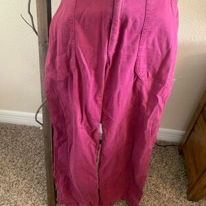 Chic Maroon Girlfriend Khaki Pants